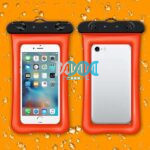 Waterproof Mobile Phone Pouch Orange