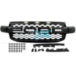 Grille With Led Ford Ranger 2022 - upwards