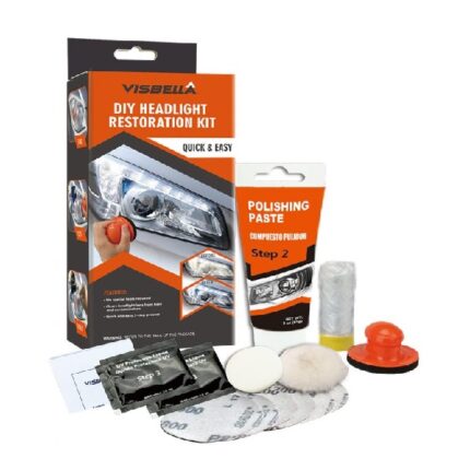Visbella DIY Vehicle Headlight Restoration Kit