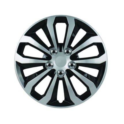 Wheel Cover 16 Silver/Ice/Black Per Set