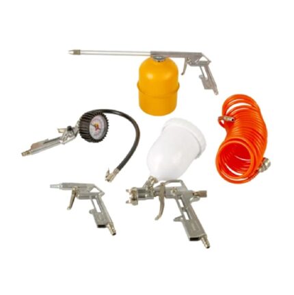 Hoteche Air Tool Kit 5 Piece Spray Gun/Blow Gun