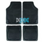 4X4 Mat Set Black 4 Pieces Pvc
