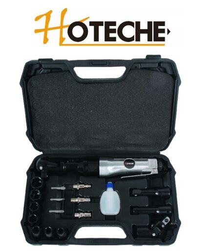 Hoteche Air Ratchet Wrench Kit 1/2 Dr. 17 Piece