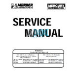 Mercury Outboard 70 75 80 90 100 115Hp (1987-1993) Service Manual