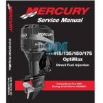 Mercury Outboard 115 135 150 175Hp Optimax (2000) Service Manual