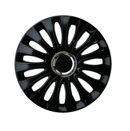 15 Inch Grey & Carbon Wheel Cover Set