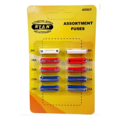 Ceramic Fuse Set 10Pieces Carded