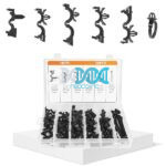 Wire Loom Assortment Clips Assorted 115 Pieces Pipe Clips