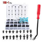 HE135 - Panel Clips Assorted 191 Pieces With Tool