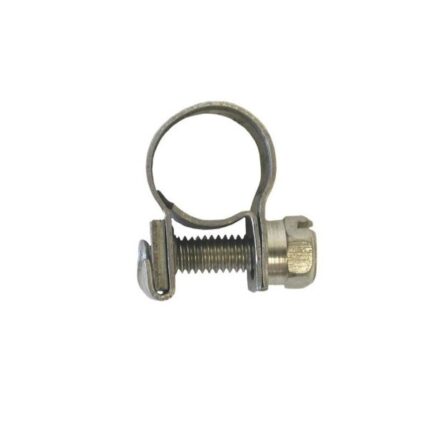 Hose Clamp 21-44mm Full Band 304 Stainless Steel Band(Pack of 10)