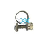 Hose Clamp 46-70mm Full Band 304 Stainless Steel Band(Pack of 10)