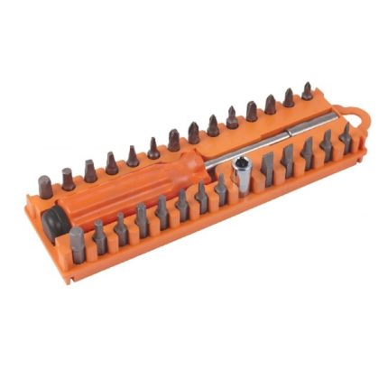 Bit Set 29 Piece With Ratched Screw Driver