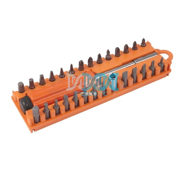 NEO-16284 Bit Set 29 Piece With Ratched Screw Driver