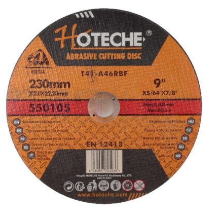 Hoteche Steel Cutting Disc 230X2X22.23mm