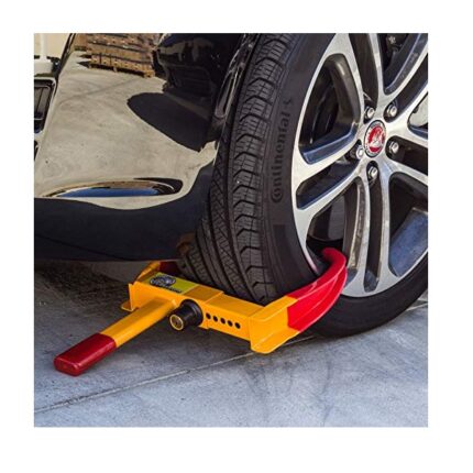 Wheel Clamp Lock Zinc Alloy Lock Core 2 Keys Weight:2.2Kg