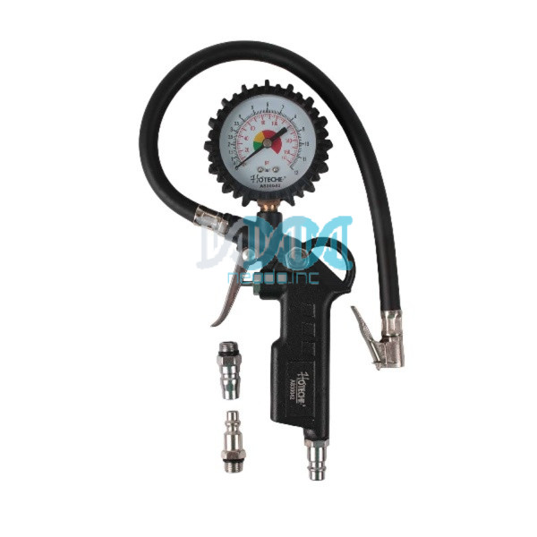 NEO-16420 Hoteche Air Tyre Inflation Gun with Pressure Gauge