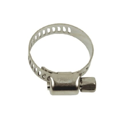 Hose Clamp 11-20mm Full Band 304 Stainless Steel Band(Pack of 10)