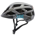 Helmet Apex Adult Matte Grey Medium 55-58cm With Safety Light
