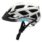 Helmet Apex Adult Matte White Small 50-54cm With Safety Light