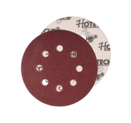 Hoteche Sanding Disc 125mm Grit P120 With Velcro - 50 Pieces