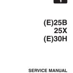 Yamaha (E)25B / 25X / (E)30H Service Manual