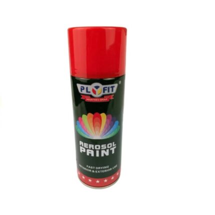 Plyfit Aerosol Spray Paint - Regular Red - 300ml