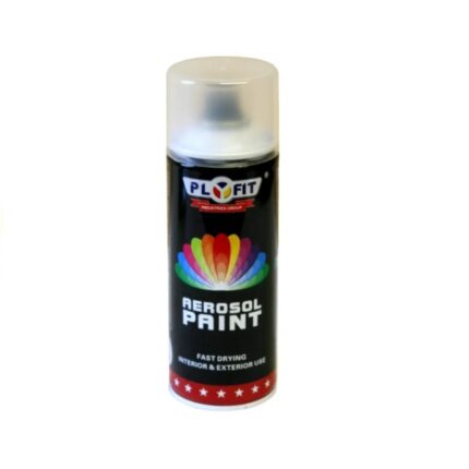 Plyfit Aerosol Spray Paint - Matt Clear - 300ml