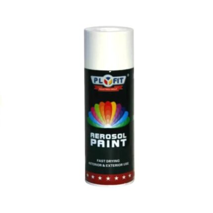 Plyfit Aerosol Spray Paint - White Gloss - 300ml