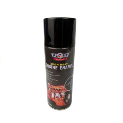 Plyfit Aerosol Spray Paint - High Heat Engine Gloss Black - 300ml