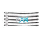 Reusable Cable Tie Black - 10 piece