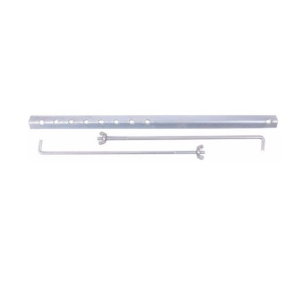Battery Hold Down Universal J-Bolts L - 275mm Bracket Length 410mm