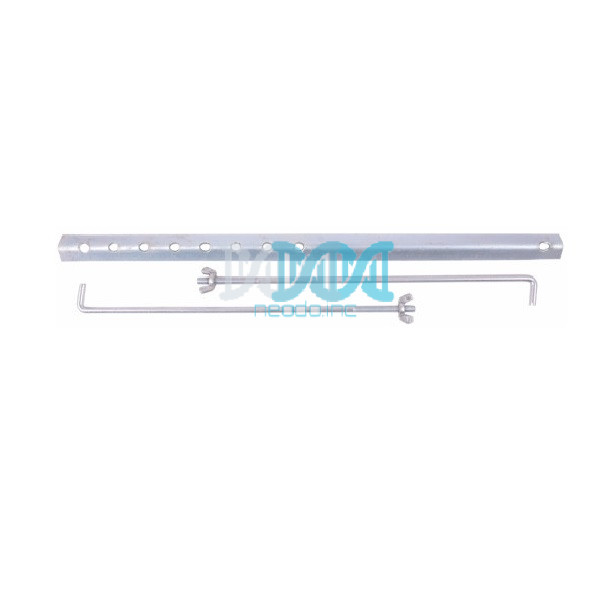 NEO-16728 Battery Hold Down Universal J-Bolts L - 275mm Bracket Length 410mm