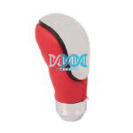 Gear Knob Universal Silver/Red