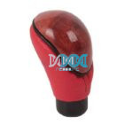 Gear Knob Universal Wooden/Red