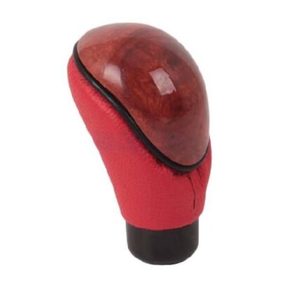Gear Knob Universal Wooden/Red