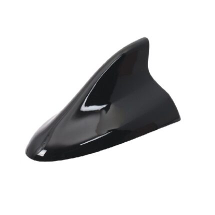 Shark Fin Aerial Flat Bottom Black