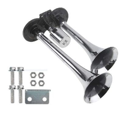 Air Horn Twin Electrical Truck 12/24V Metal
