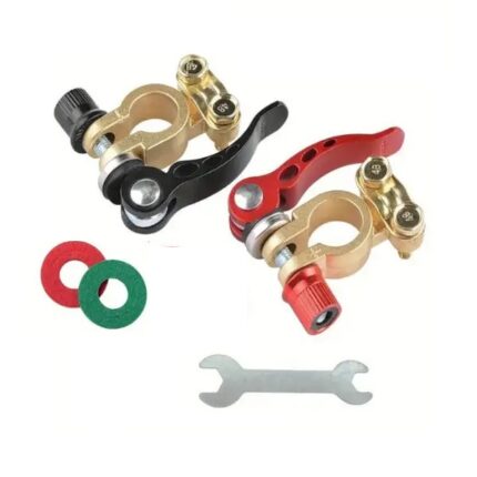 Brass Battery Terminal Set with Quick Release