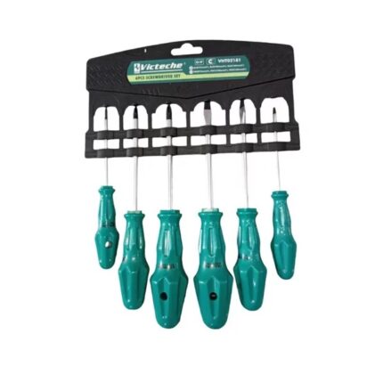 6 Piece Screwdriver Set Philips/Flat