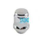 Chrome Nuts 12X1.25mm Flat Dome 19Hd