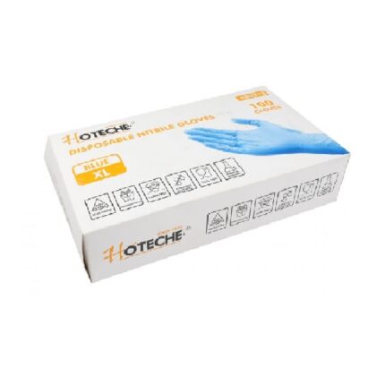 Hoteche Disposable Nitrile Gloves 100 Gloves - Extra Large Size