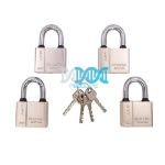 Iron Pad Lock 50mm Set Key Alike 4 Pieces