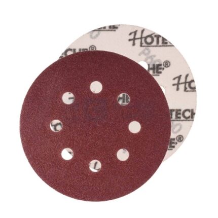 Sanding Disc 125mm Grit P60 With Velcro - 50 pieces