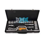 Hoteche 24-Piece Socket Set - 1/2 Inch Drive (with Case)