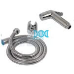 Chrome Toilet Bidet Set