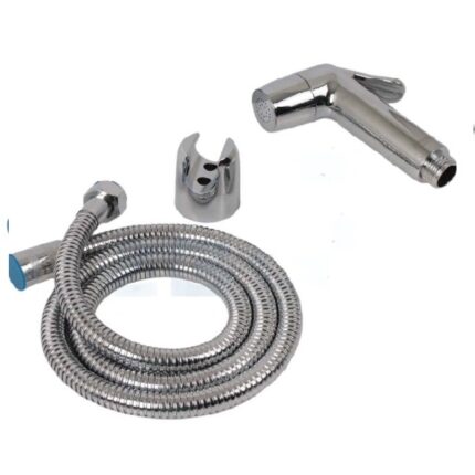 Chrome Toilet Bidet Set