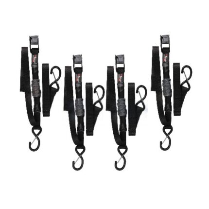 Ratchet Tie Down Tension Straps 4Pieces