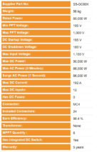 Solis 60kW S5 3 Phase 6x MPPT - DC