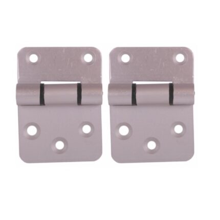 Canopy Hinge Natural Anodized Silver Set