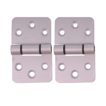 Canopy Hinge Natural Anodized Silver Set